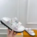 7Louis Vuitton Shoes for Women's Louis Vuitton Mule White Multicolor #A54020