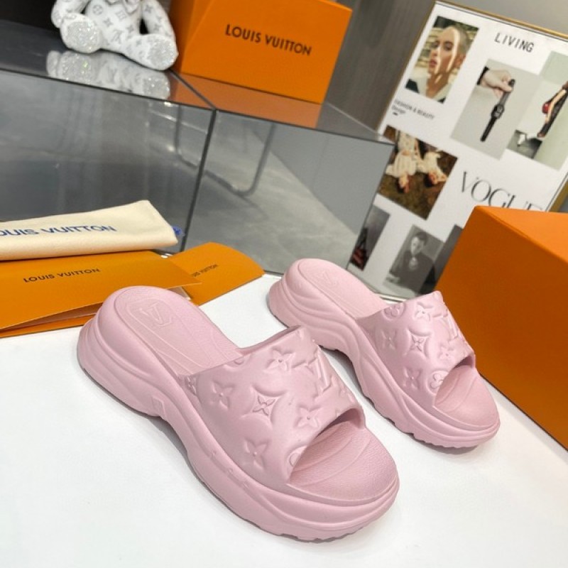 Louis Vuitton Slide Sandals for Women for sale