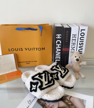Buy Cheap 2021 Women's Louis Vuitton Slippers AAAA Original