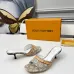 12Louis Vuitton Shoes for Women's Louis Vuitton Slippers Heel height:5.5cm #A54019