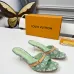 18Louis Vuitton Shoes for Women's Louis Vuitton Slippers Heel height:5.5cm #A54019