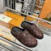 1Louis Vuitton Shoes for Women's Louis Vuitton Slippers LV Easy Monogram Grey/Brown #A54179