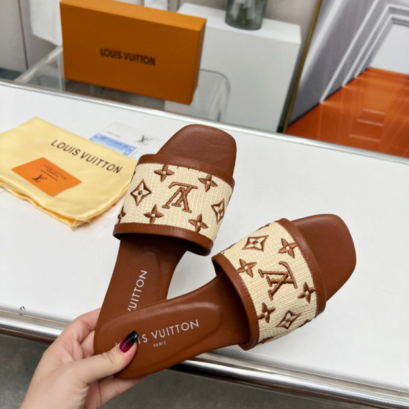 Buy Cheap Louis Vuitton Shoes for Women's Louis Vuitton Slippers Ladies  Spring Summer Slippers #999934056 from