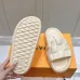 12Louis Vuitton Shoes for Women's Louis Vuitton Slippers Waterfront Beach slippers #A53228