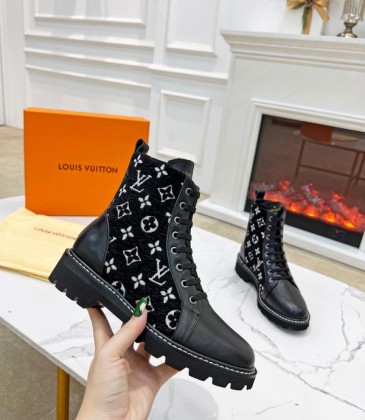 Louis Vuitton Shoes | Louis Vuitton Sock Sneaker Boot “Patches” - 8 W | Color: Black | Size: 8 | Bri_Fil's Closet