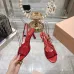 23Miu Miu Shoes for Women New style high heel sandals Heel height: 4.5cm/7.5cm #A53225