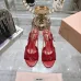 24Miu Miu Shoes for Women New style high heel sandals Heel height: 4.5cm/7.5cm #A53225