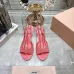 4Miu Miu Shoes for Women New style high heel sandals Heel height: 4.5cm/7.5cm #A53225