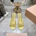 7Miu Miu Shoes for Women New style high heel sandals Heel height: 4.5cm/7.5cm #A53225