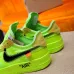 Nike x OFF-WHITE Air Force 1 shoes Green #999928118