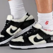 Verdy x Nike SB Dunk Low Shoe Black/White #A53411