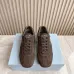 24Prada Shoes Prada Sneakers Prada Rank Suede T-Toe Retro Runner Sneakers #A53234