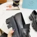 4Prada Unisex Shoes Casual height increasing leather shoes #A39524