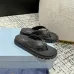 5Prada Shoes for Women's Prada Slippers  Rubber Thong Sandals Black/White #A54181