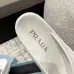 8Prada Shoes for Women's Prada Slippers  Rubber Thong Sandals Black/White #A54181