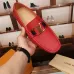 LV leather Shoes for MEN red #999850