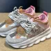 212021 designer Sneakers Chain Reaction Men Women Luxury Fashion Trainers shoes leather Casual Shoes Trainer Lightweight sole  #9125937