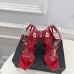 15YSL Shoes for Women's Stunning YSL Yellow Patent Leather Strappy High - Heel Sandals Heel height:10.5cm #A54191