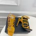 7YSL Shoes for Women's Stunning YSL Yellow Patent Leather Strappy High - Heel Sandals Heel height:10.5cm #A54191