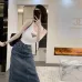6Prada Denim skirt #A29601