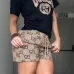 82025 Special Price Gucci Style Logo T-Shirt &amp; Monogram Shorts Set - Designer Women's Summer Outfit #A54157