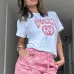 92025 Special Price Gucci Style Logo T-Shirt &amp; Monogram Shorts Set - Designer Women's Summer Outfit #A54157