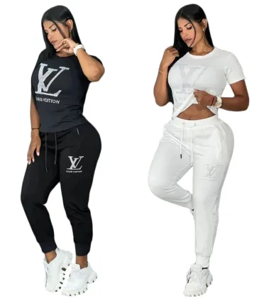 Louis Vuitton 2023 new Fashion Short Tracksuits for Women #999934203