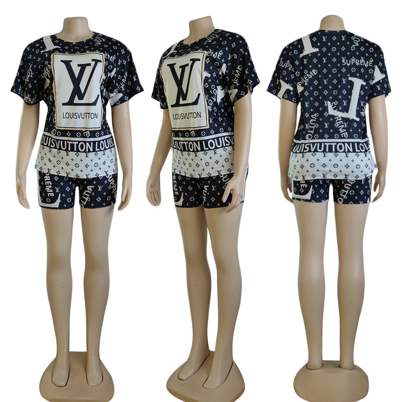 Louis Vuitton 2023 new Fashion Short Tracksuits for Women #999934203 