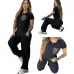 7Luxury Louis Vuitton Inspired Monogram Tracksuit Set - Women's Comfortable &amp; Stylish Sportswear Ensemble with Iconic LV Pocket #A54158