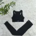 8new fashion alo yoga sports vest pants running fitness waist-tightening women's clothing two-piece set #A47863