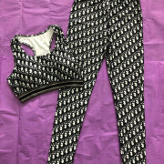 Dior Yoga Tie Dye High Waist Skinny Gym Leggings #999919200